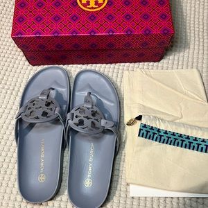 Tory Burch Leather Cloud Sandals